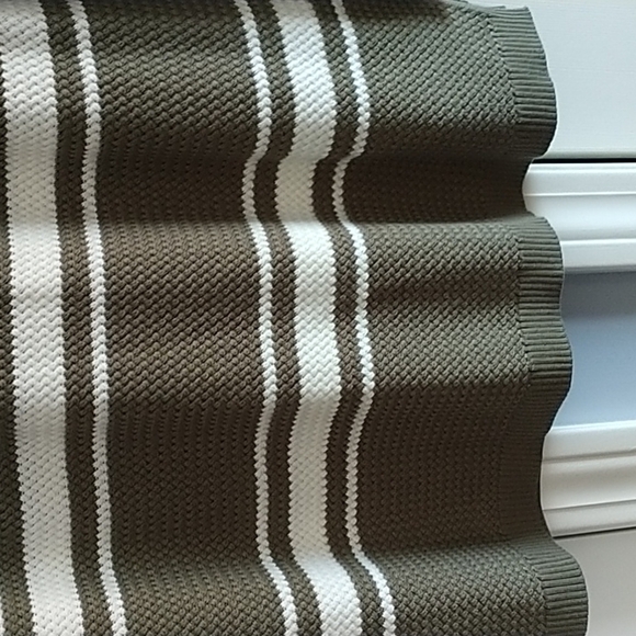 Talbot's Basket Weave Sweater - Stripe  L - Picture 7 of 15